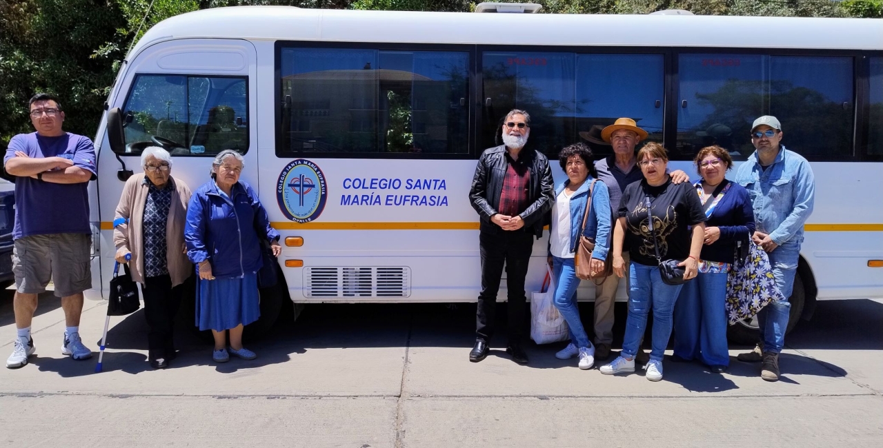 Integrantes de la comunidad eufrasiana visitaron a la virgen de Andacollo